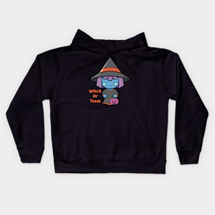 Witch Or Treat Kids Hoodie